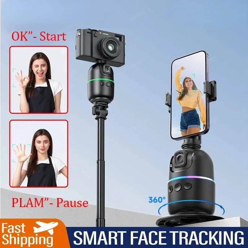 360° Smart Auto Face Tracking Gimbal Stabilizer Tripod