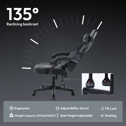 Ergonomic Dowinx Gaming Chair with Pocket Spring