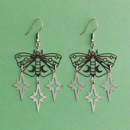 Assorted Moth & Butterfly Dangle Earrings