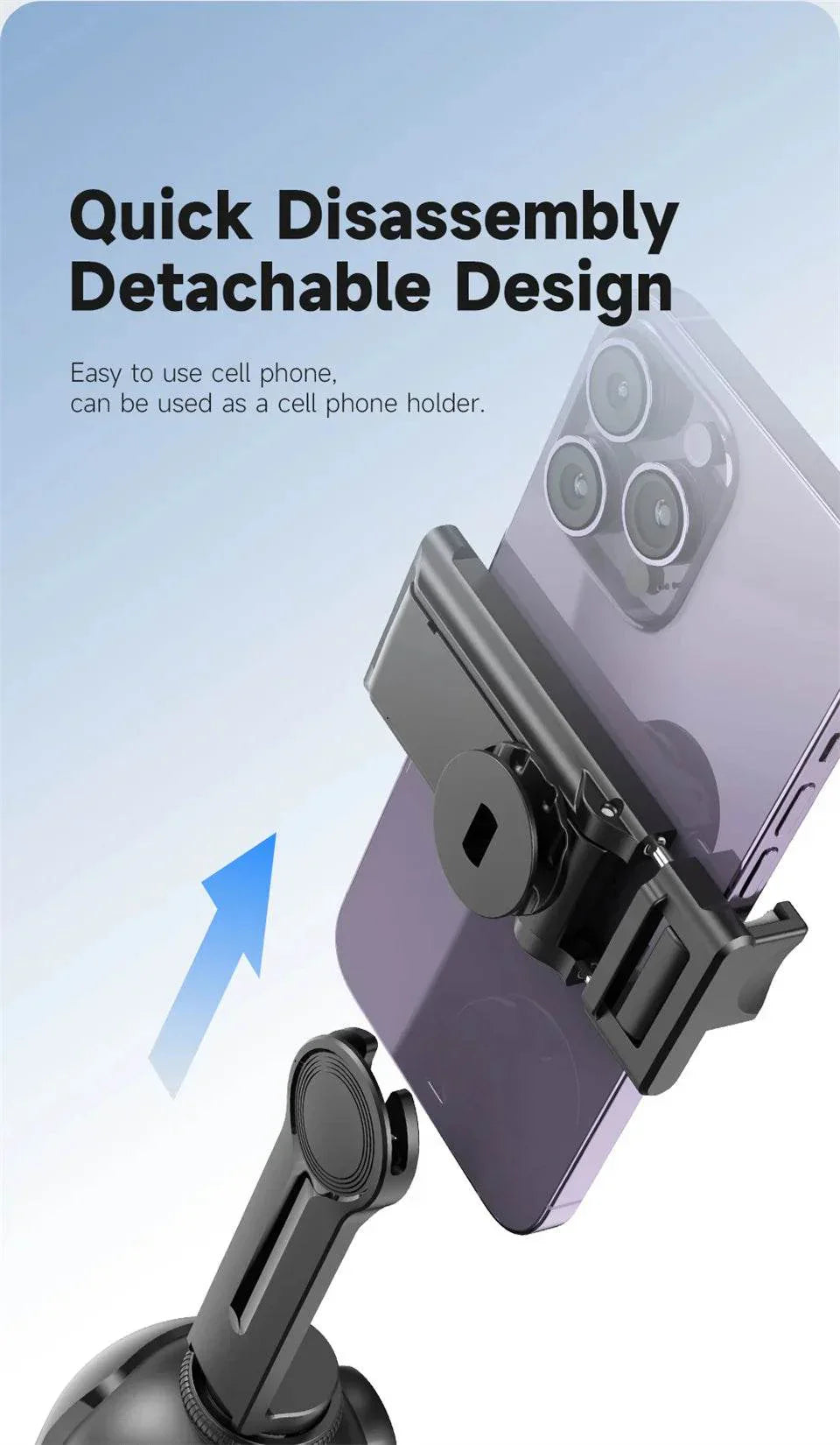 FANGTUOSI AI Smart Gimbal 360° Face Tracking Smartphone Stabilizer