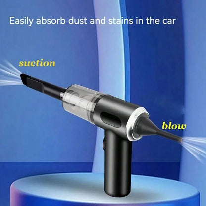 3 In 1 Integrated Suction And Blowing Vacuum Cleaner USB Charging Small Car Household Vacuum Cleaner