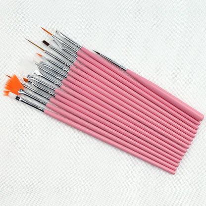15pcs Fine Detail Paint Brush Set - Miniature Paint Brush For Detailing & Art Painting - Acrylic, Watercolor, Oil,Models
