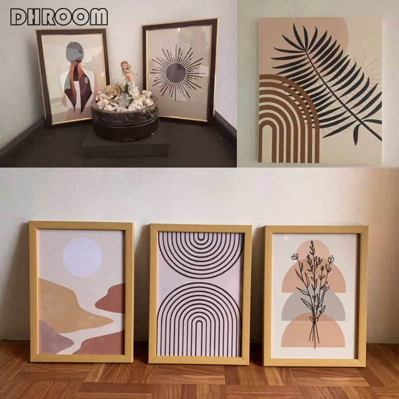 Abstract Paintings Lines Botanical Boho Posters Picture Canvas Painting Matisse Character Landscape Wall Art Room Decor Poster