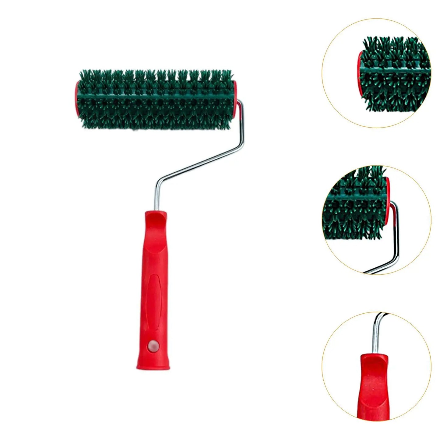 Paint Roller Smooth Rolling Home Painting Supplies Decoration with Handle Professional Household Accessory for Wall Decoration