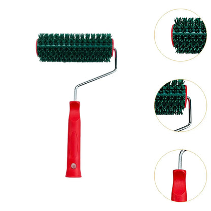 Paint Roller Smooth Rolling Home Painting Supplies Decoration with Handle Professional Household Accessory for Wall Decoration