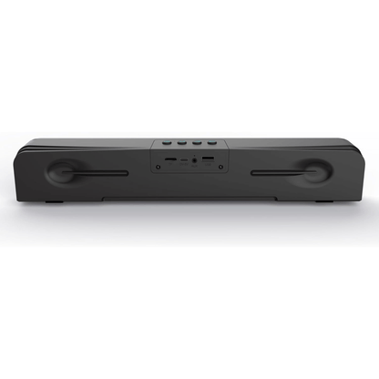 Supersonic Ultimate Soundbar Projector Combo with Built-In Bluetooth and RGB LED Lights