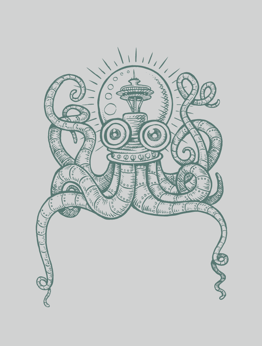 Robot Octopus · Unisex T-Shirt