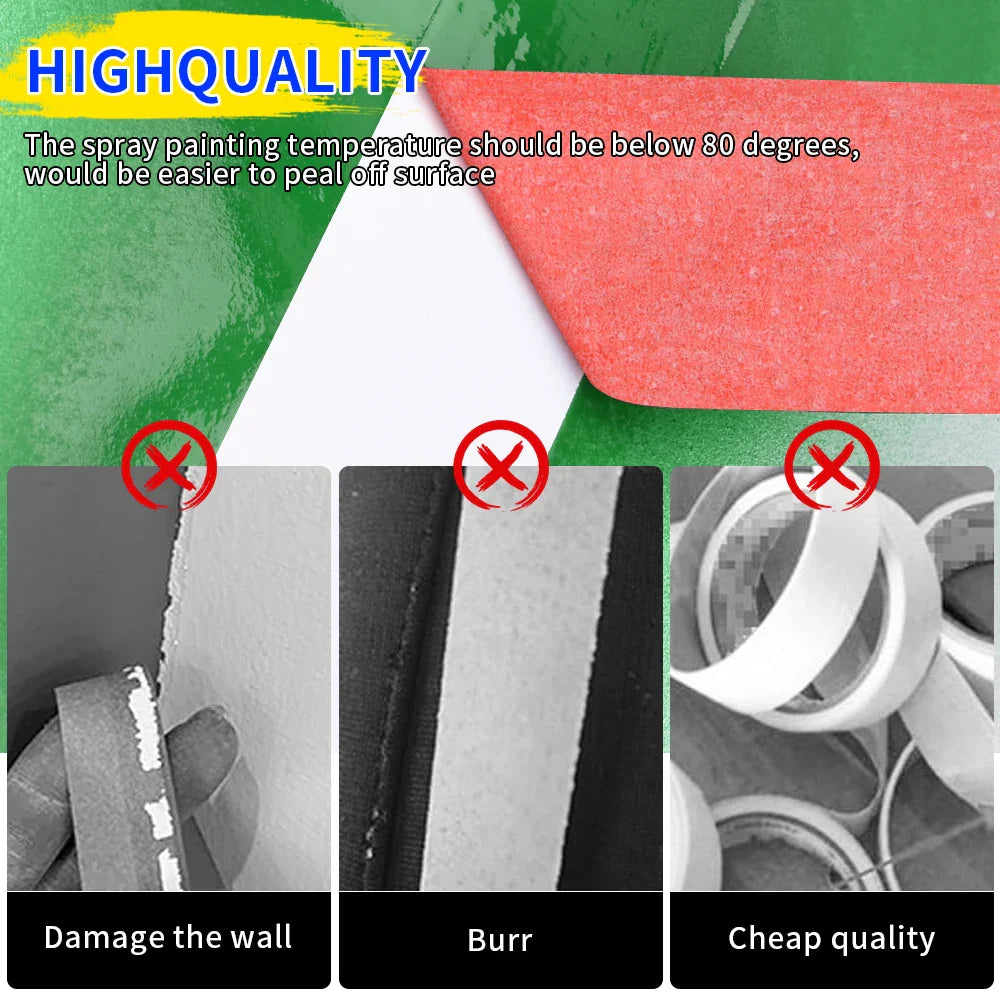 Red Painters Painter Tape Masking Tape for General Purpose Wall Painting, Home Improvement