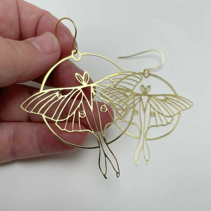 Assorted Moth & Butterfly Dangle Earrings