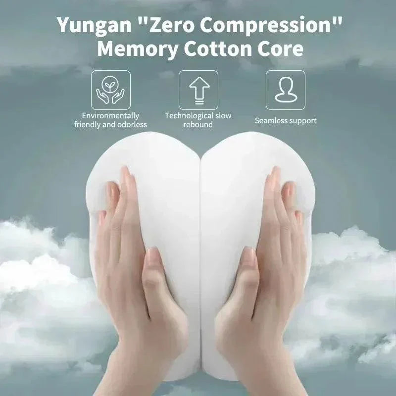 Memory Foam Lumbar Back Cushion for Pain Relief Support