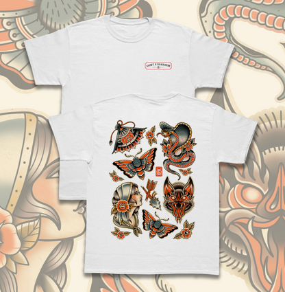 Microgods Flash Tattoo Tee | Ghost & Darkness Streetwear
