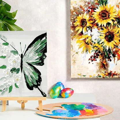 24 Colour Acrylic Paint Colors Bottled Acrylic Paint Set Paint For Fabric Clothing Painting Rich For Leather DIY Pigment