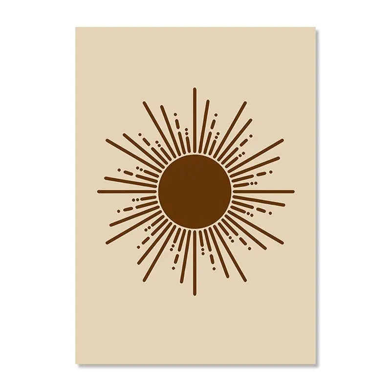 Abstract Paintings Lines Botanical Boho Posters Picture Canvas Painting Matisse Character Landscape Wall Art Room Decor Poster