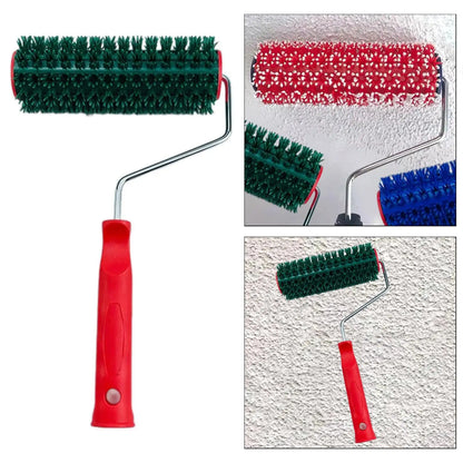 Paint Roller Smooth Rolling Home Painting Supplies Decoration with Handle Professional Household Accessory for Wall Decoration