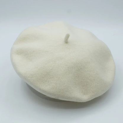 Wool Thick  Berets Artist French Beret Women Painter Hat Girls Female Warm  Walking Cap