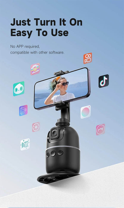 FANGTUOSI AI Smart Gimbal 360° Face Tracking Smartphone Stabilizer