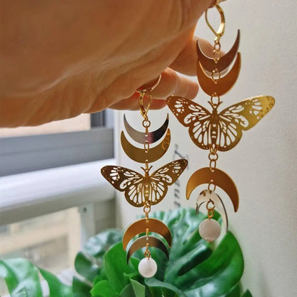 Assorted Moth & Butterfly Dangle Earrings