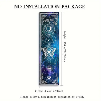 Witchy Sun & Moon Banner Tapestry