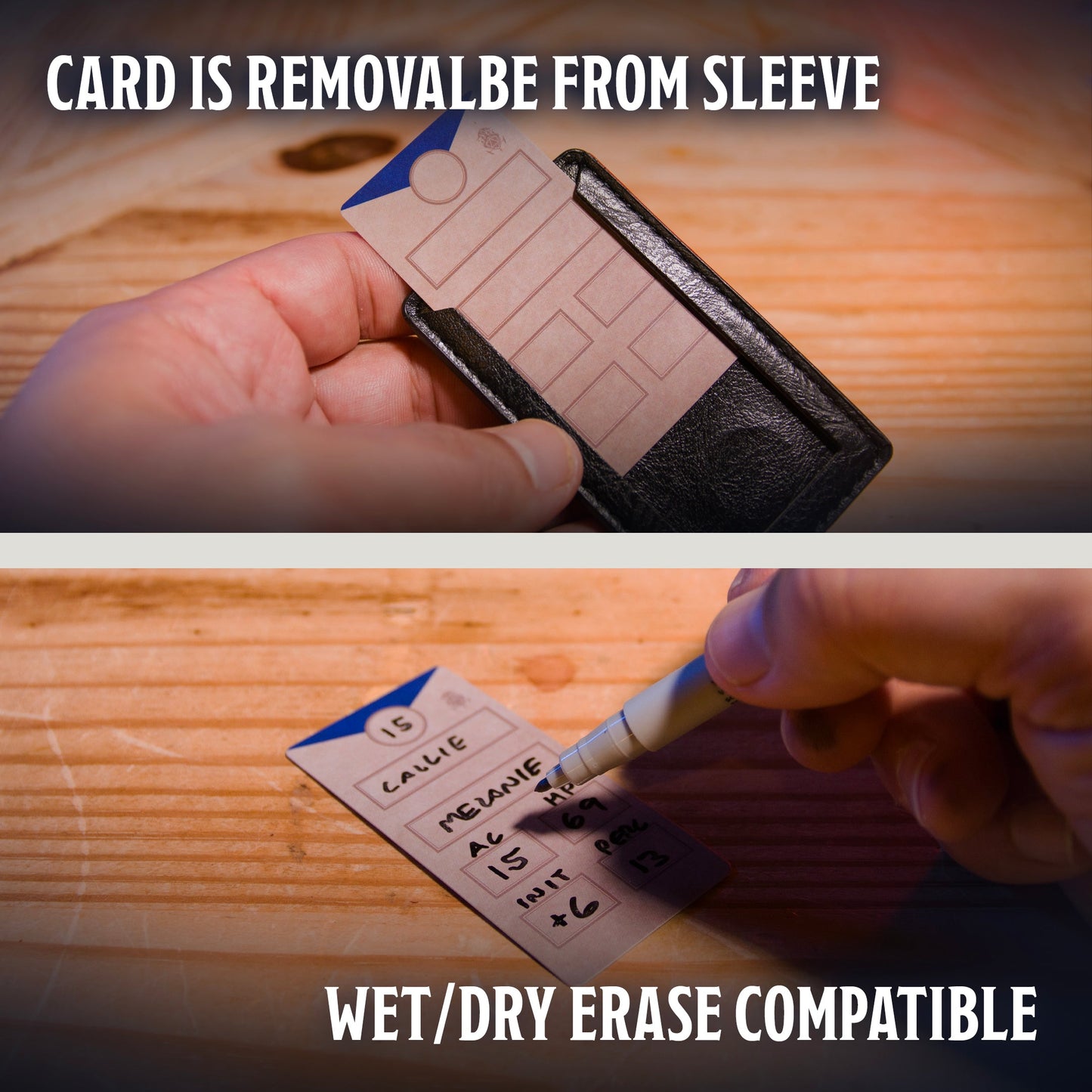 Initiative Trackers - Magnetic Turn Order Cards for D&D 5e and TTRPG Combat Management