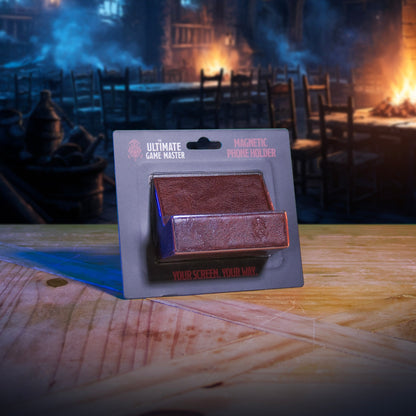 Magnetic Phone Holder - Digital Tools Mount for Game Master Screen & TTRPG Sessions