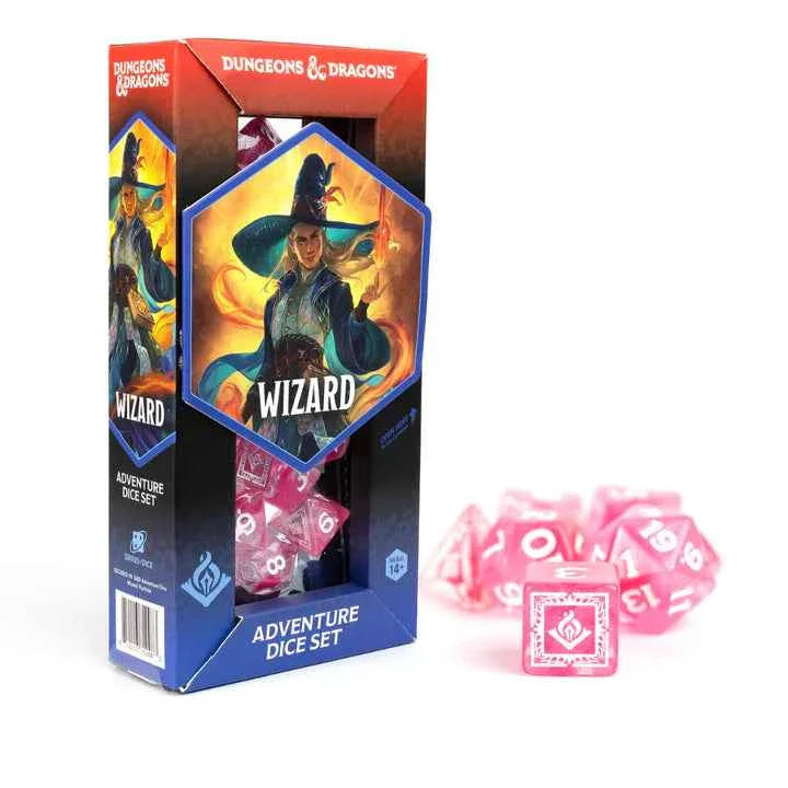 D&D Adventure Dice: Wizard (Fuchsia)