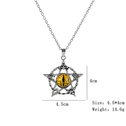Dragon Eye Pentacle Necklaces