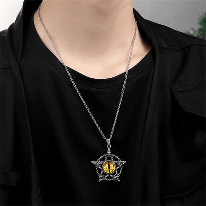 Dragon Eye Pentacle Necklaces