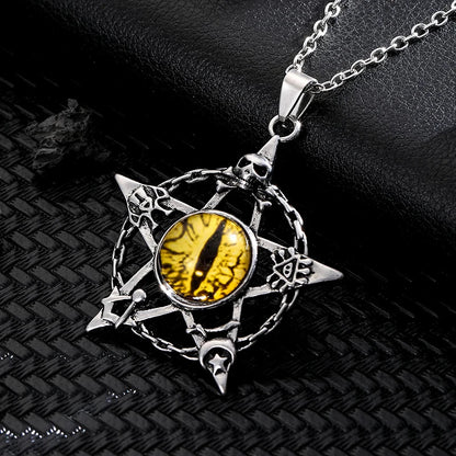 Dragon Eye Pentacle Necklaces