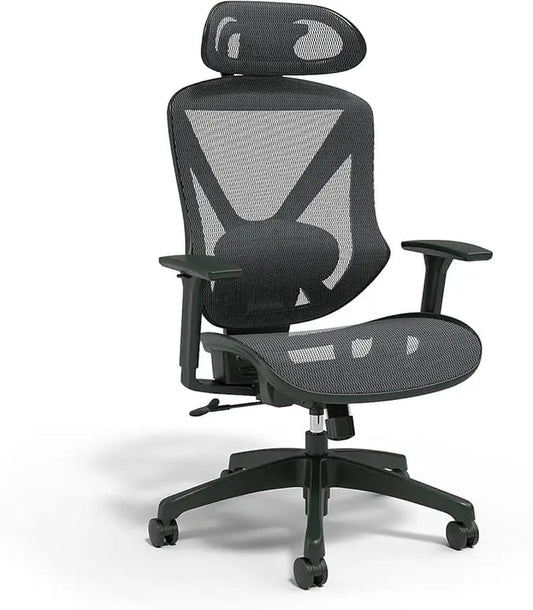 Dexley Ergonomic Mesh Swivel Task Chair, Black