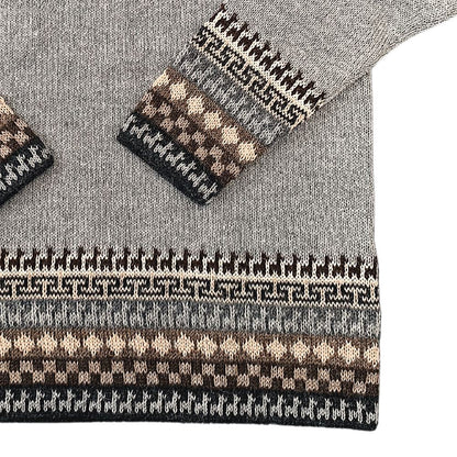 Alpaca Inca Patterned Sweater