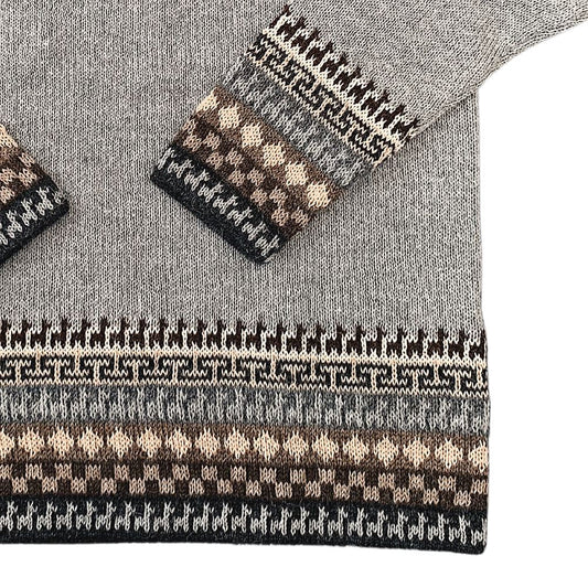 Alpaca Inca Patterned Sweater