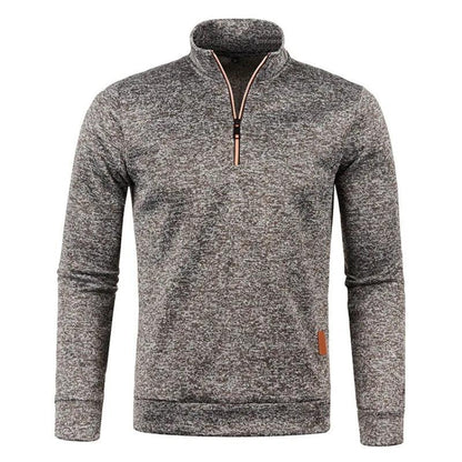 Men's Half Zipper Turtleneck Sweatshirt: Cozy and Stylish for Fall