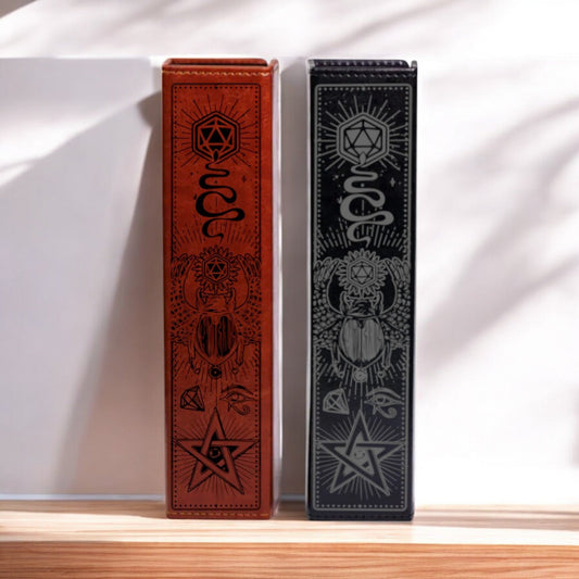 Sorcerer Faux Leather Dice Vault