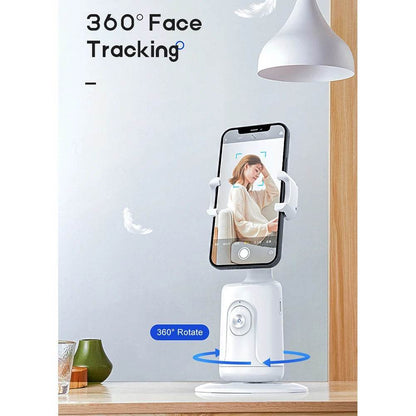 360-Degree Smartphone Gimbal Stabilizer With Face Tracking