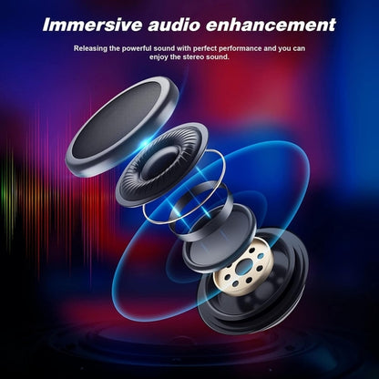 Bluetooth Gaming Chair With Footrest And Built In Speakers