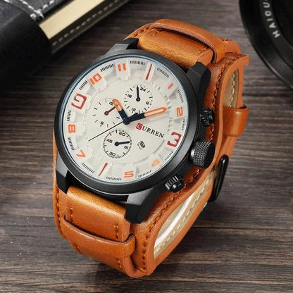 Classic Gents Leather Watch
