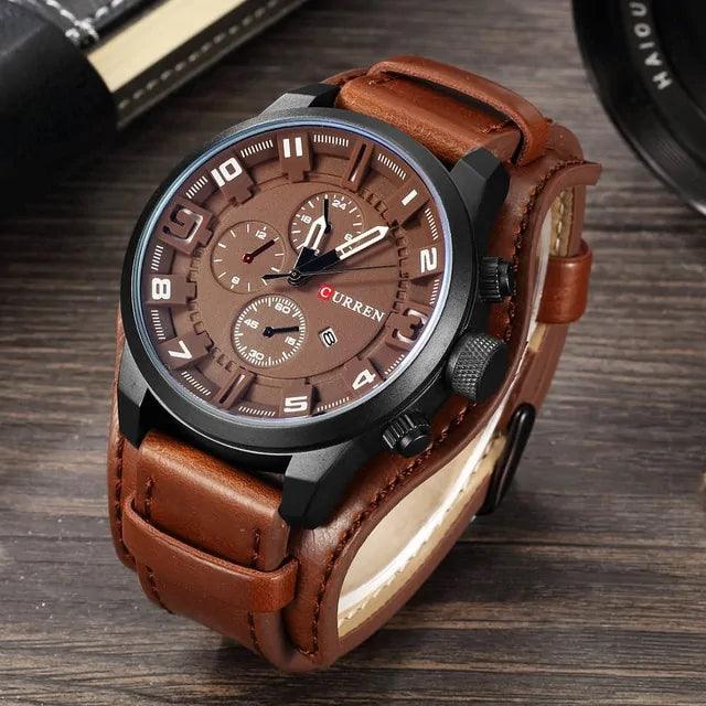 Classic Gents Leather Watch