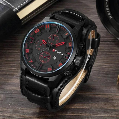 Classic Gents Leather Watch