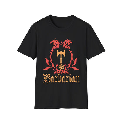 D&D Barbarian Class Emblem T-shirt