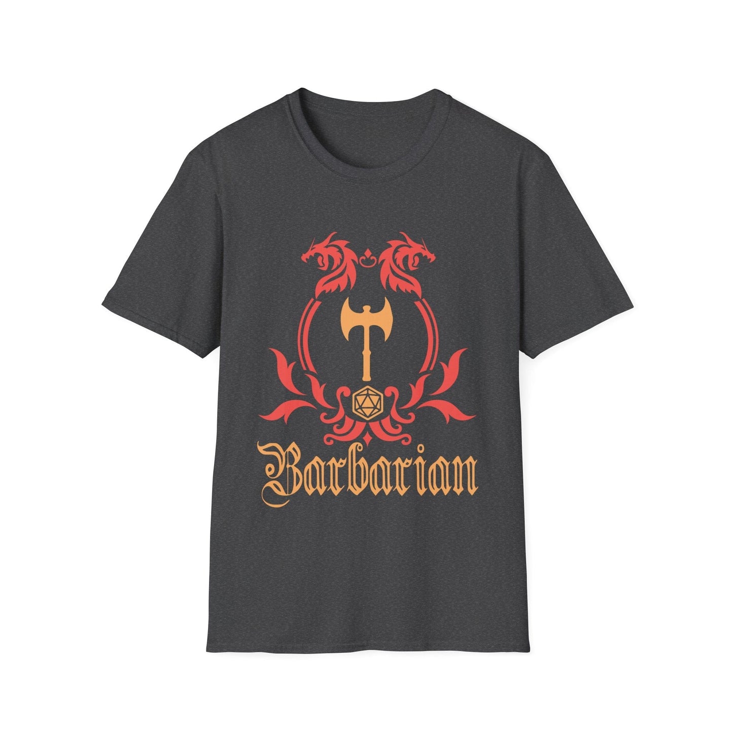 D&D Barbarian Class Emblem T-shirt