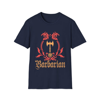 D&D Barbarian Class Emblem T-shirt