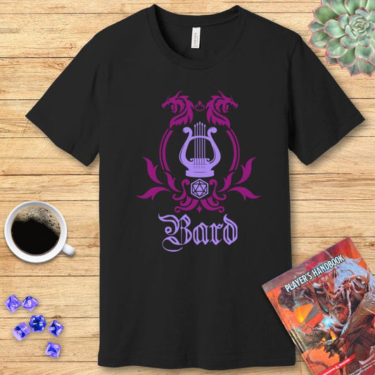 D&D Bard Class Emblem T-Shirt