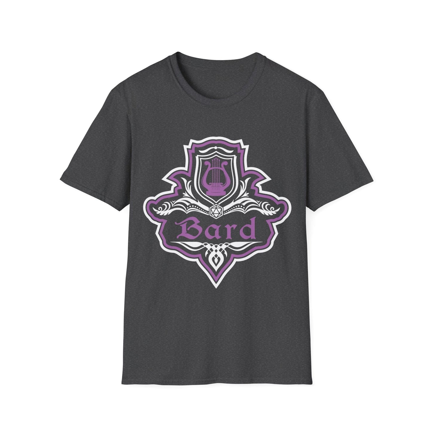 D&D Bard Class Fancy Emblem T-Shirt