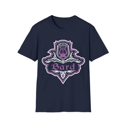 D&D Bard Class Fancy Emblem T-Shirt