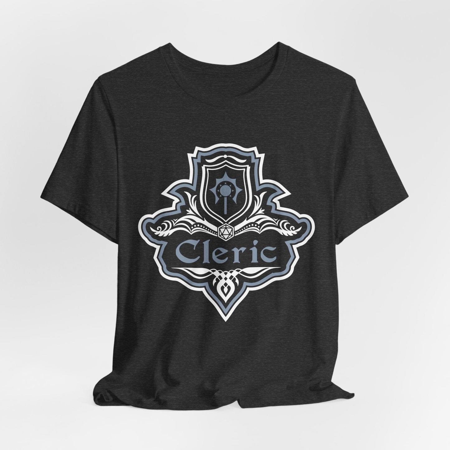 D&D Cleric Class Fancy Emblem T-Shirt