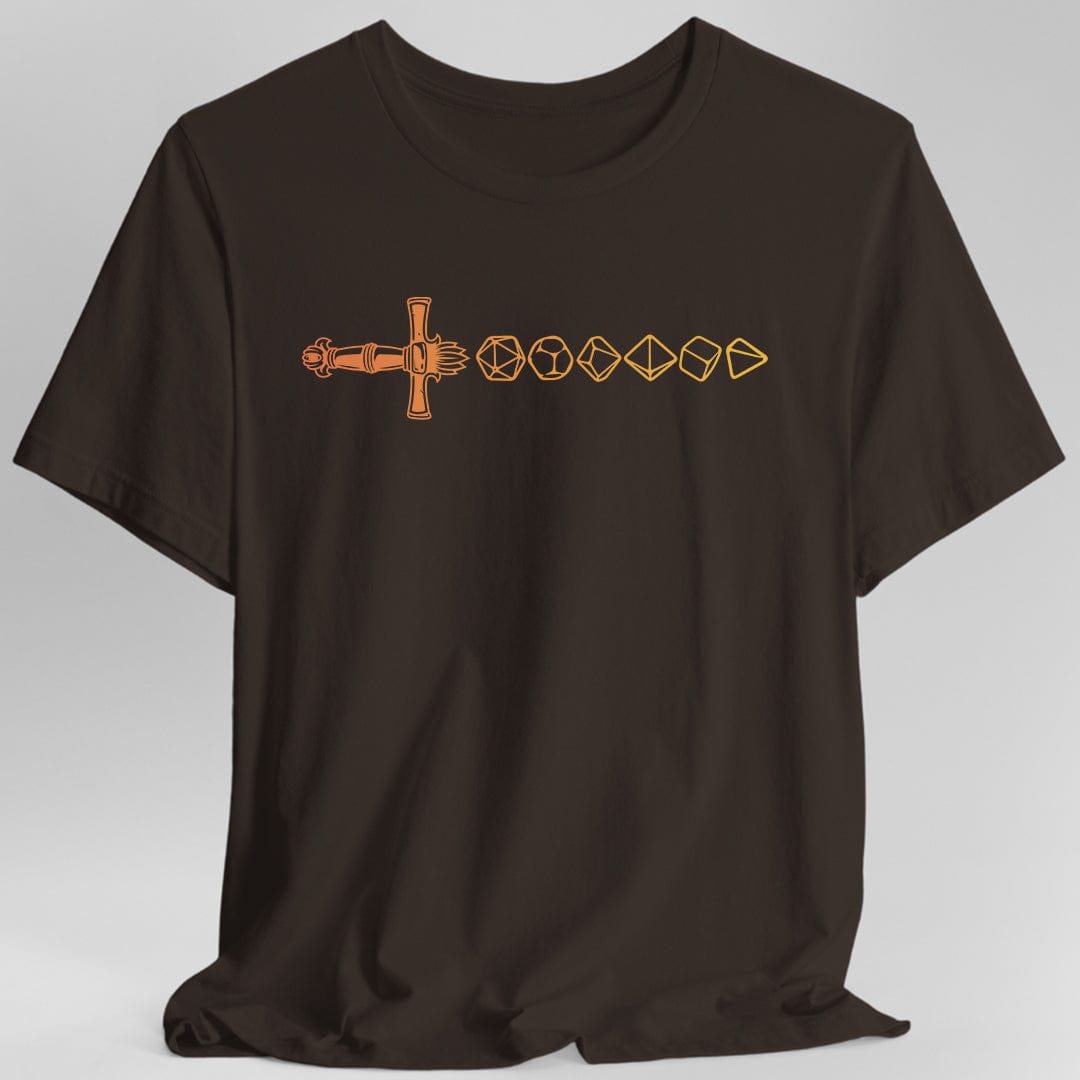 D&D Dice Sword T-Shirt