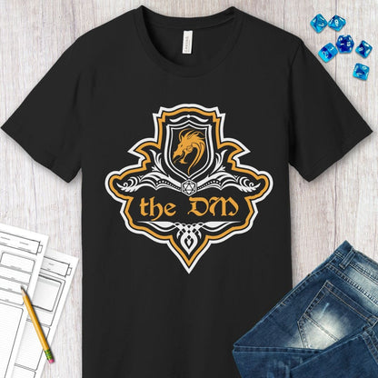 D&D DM Fancy Emblem T-Shirt for Dungeon Masters