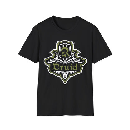 D&D Druid Class Fancy Emblem T-Shirt