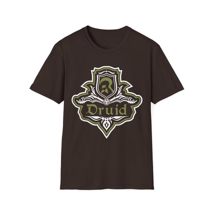 D&D Druid Class Fancy Emblem T-Shirt