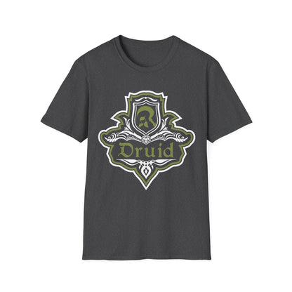 D&D Druid Class Fancy Emblem T-Shirt